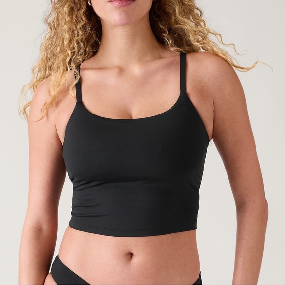 Athleta Other - Athleta Swim Scoop Crop Tankini D-DD